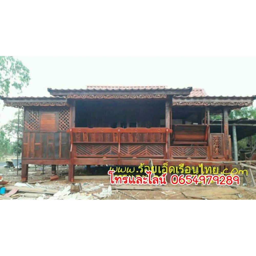 บ้านระเบียงข้างแบบที่23 ขนาดบ้าน 3×6.5 บ้านระเบียงข้างแบบที่23 ขนาดบ้าน 3×6.5